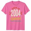 21st Birthday Unisex T Shirt 21 Years Of Being Awesome Legend Born In 2005 Funny