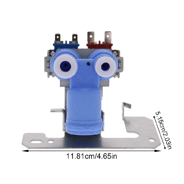 WR57X10051 WR57X10032 Upgraded Refrigerator Water Inlet Valved for WR57X33326 WR57X10040 AP3672839 PS901314 Fridge