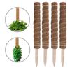 4PCS 45CM Coir Totem Pole Moss Stick Plant Climbing Support for Indoor Plant Support Extension