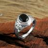 Black Onyx Ring, Handmade Ring, 925 Sterling Silver, Solid Ring, Fashion Jewelry, Silver Jewelry