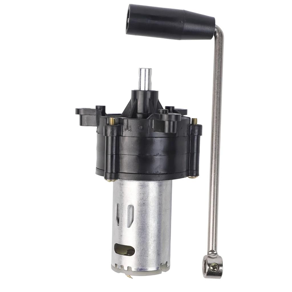 Hydraulic Hand Cranked Generator 6V 24V DC Wind Turbine Equipped with Planetary Gear for High Efficiency Power Output