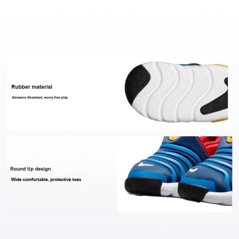 Nike Dynamo Go TD Blu Mistico Oro Universitario Sneakers da Bambino Blu Chiaro-Blu Foto-Bianco DH3438-402