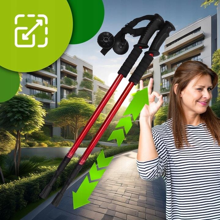 Bastoncini Da Nordic Walking Bastoncini Da Escursionismo Regolabili Trekking