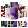 Silicone Casing For Motorola Edge 2024 Case Lovely Cartoon Soft TPU Black Cover For Moto Edge 2024 6.6" Shockproof Fundas Capa