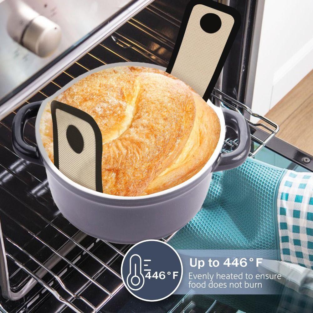 Reusable Silicone Bread Baking Mat Long Handles Dutch Oven Kitchen Baking Bread Sling