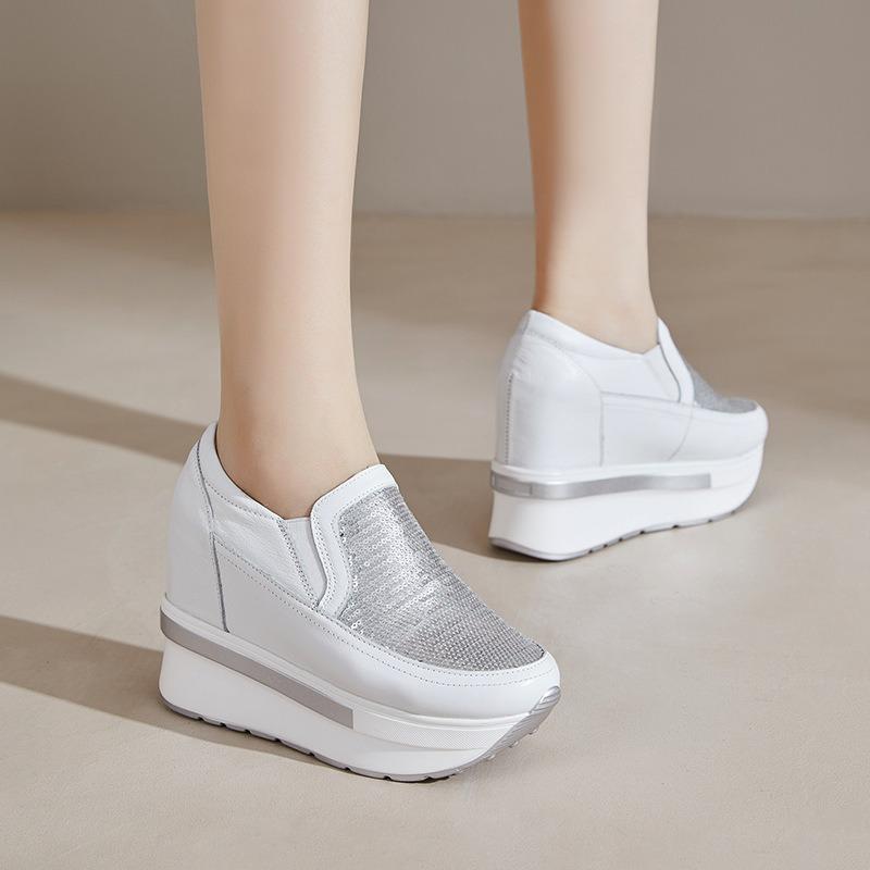 Inner height increase thick bottom casual shoes small white shoes women's shoes Devotion