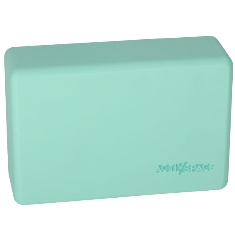 Firm Yoga Block, Foam Exercise Brick - Mint