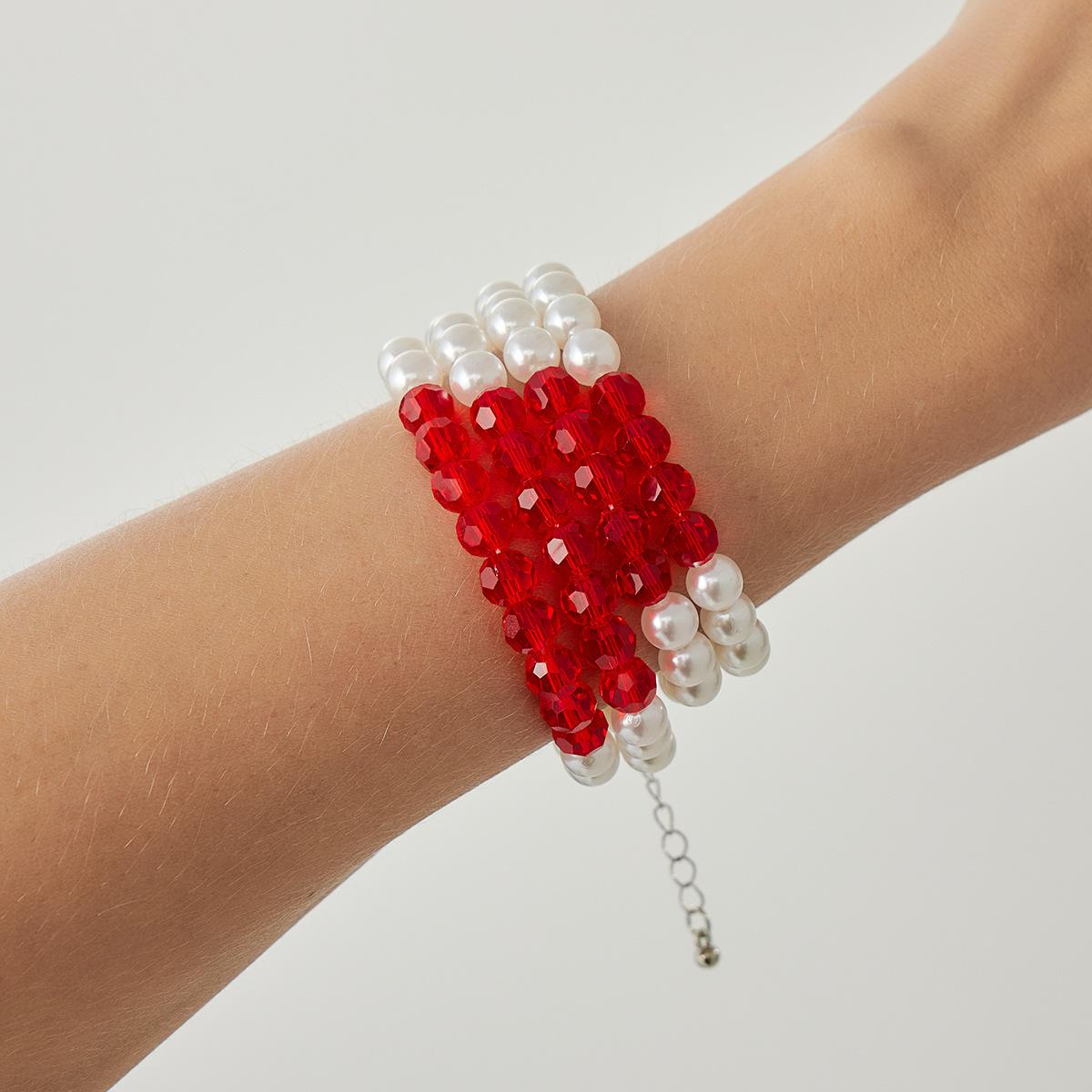 Сладкий Крутой Готический Ожерелье-Чокер с Бахромой и Стекающей Кровью Хэллоуин Имитация Крови Жемчужное Ожерелье с Бусинами