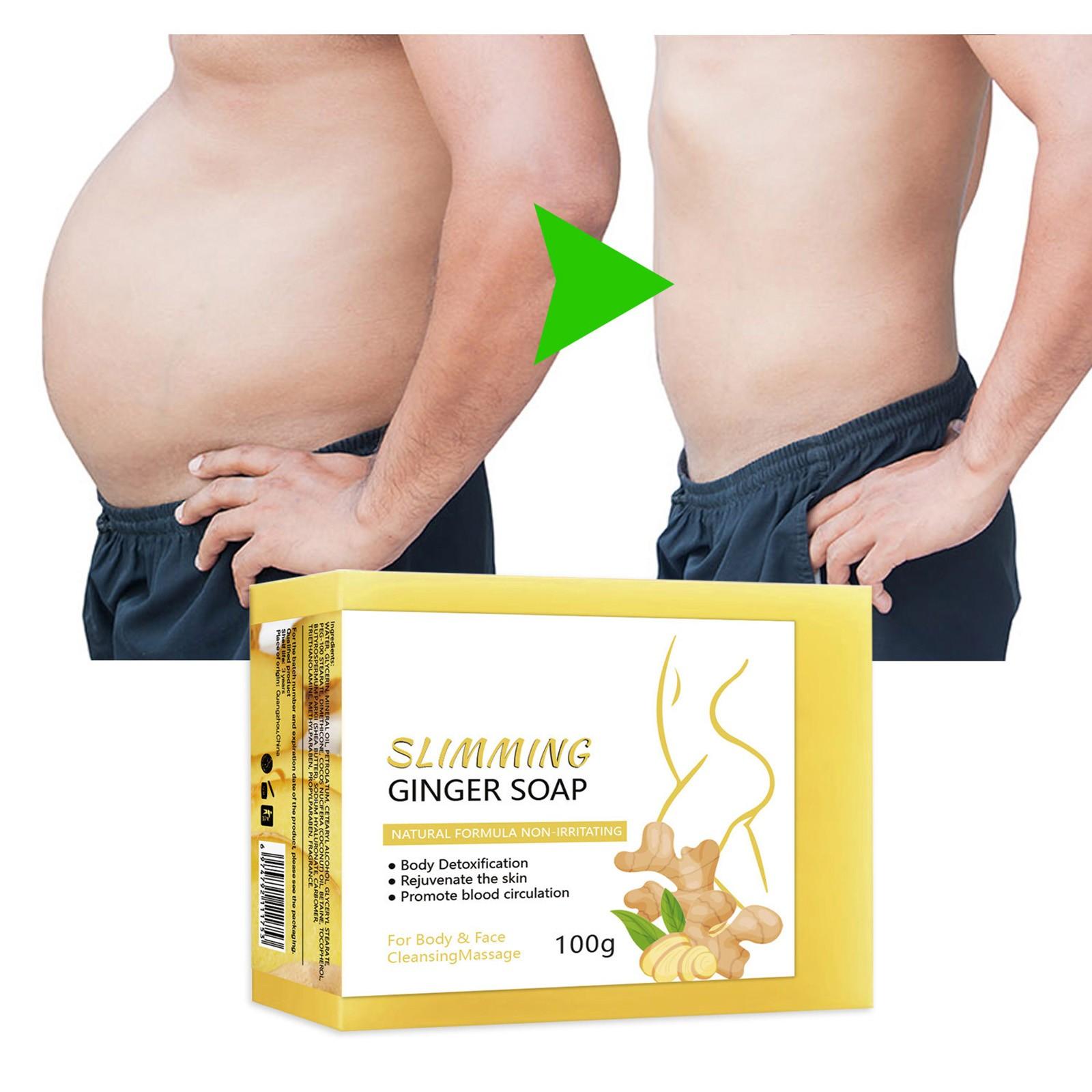 

Имбирное мыло для похудения для всех типов кожи. Натуральное имбирное мыло для снятия отеков и боли. Увлажняющее, глубоко очищающее, эффективное мыло для ванны для женщин и мужчин. One Size