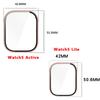 Coque de Protection PC + Verre pour Redmi Watch 5 Lite / Active Bumper Intégral Couvercle Anti-rayures + Protecteur d'Écran Accessoires