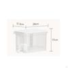 4 4Liter Dispenser Drink HeatResistant Fridge Sloped Bottom Sealed Cold