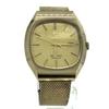 Working Good RADO BALBOA V K161 Vintage Quartz QZ Battery Powered Gold Dial Date Mesh Strap Men's Watch No Water Resistance Rating 3-Hand