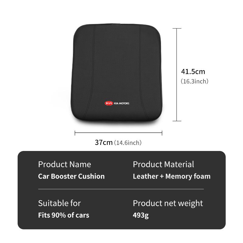 CAFHF1 Car Styling Non-Slip Booster Seat Cushion Interior Supplies Auto Accessories For KIA Ceed Sportage Rio K5 K2 Optima Cerato Venga