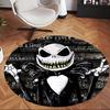 The Nightmare Before Christmas (1) Round Office Rug Decorative Floor Rug for Office Bedroom Living Room and Home Space
