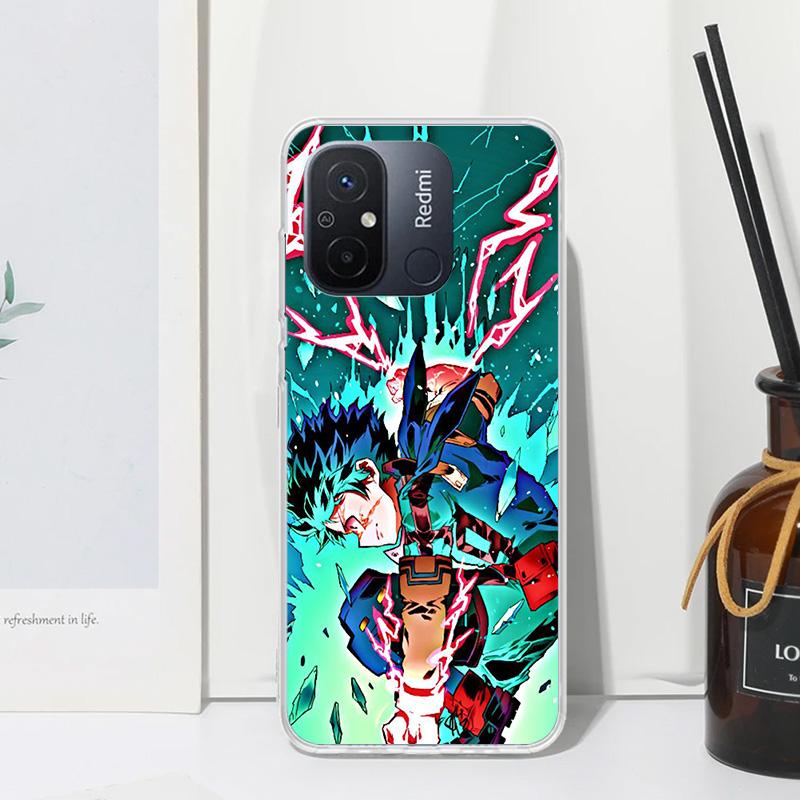My Hero Izuku Deku Phone Case For Xiaomi Redmi 14C 13 13C 12 12C 10 10A 10C 9 9A 9C 9T 8 8A 7 7A 6A 6 Pro K80 K70 K60 K40 K20 12