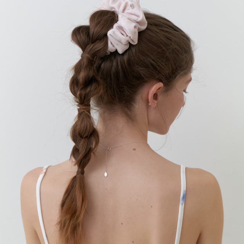 CARRY BARRETTE Carry Barrette Terry Flower Scrunch