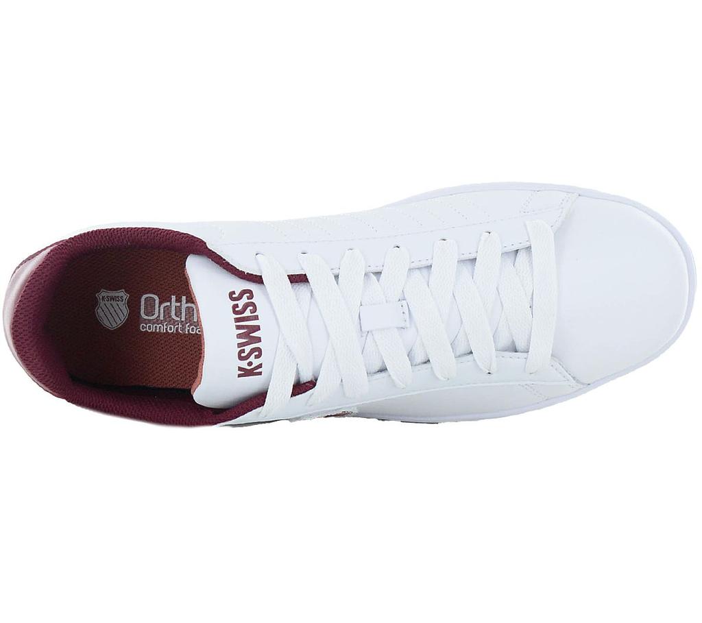 K-SWISS Classic Court Shield - Men's Sneakers Shoes White 06599-135-M ORIGINAL