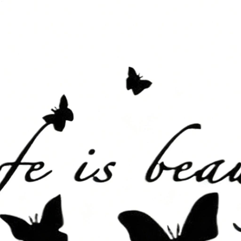 Car Sticker Reflective Precise Cut Decor With Butterfly Theme Funny Car Stickers For Window Friends Men Women Driving Outdoor