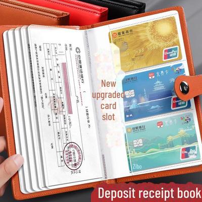 Kožená multifunkční finanční složka