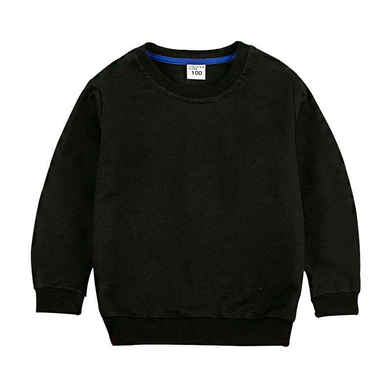 Children's Round Neck Long Sleeve Sweatshirt - Autumn/Winter Styles for Custom Pattern Designs