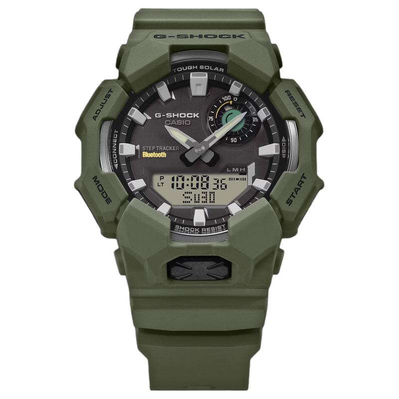 

CASIO GA-B010 series 200 meters waterproof solar Quartz resin strap men s watch black dial GA-B010-3AJF чорний