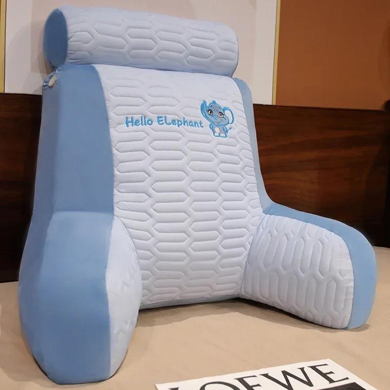 

The Four Seasons Multifunctional Breathable Backrest Raise Protect Waist Cushion Pregnant Women Breastfeeding Bed Cushion 65x60cm