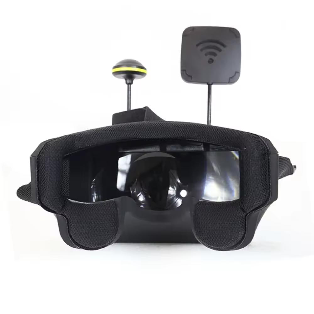 LS-800D DVR 5-Inch Detachable Drone Goggles 5.8G Diversity Video Glasses Headset Build in FPV Drone Accessories