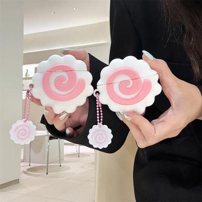 Husă 3D Drăguță Mâncare Japoneză Prăjitură de Pește Pentru Carcasă Airpods Pro 2 Cu Breloc, Husă Protectoare din Silicon Pentru Căști Pentru Carcasă Airpods Fete