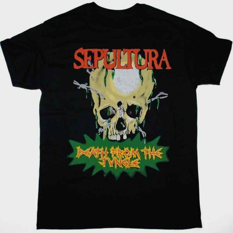 SEPULTURA СМЕРТЬ ИЗ ДЖУНГЛЕЙ Футболка Унисекс BO283 Унисекс Футболка M