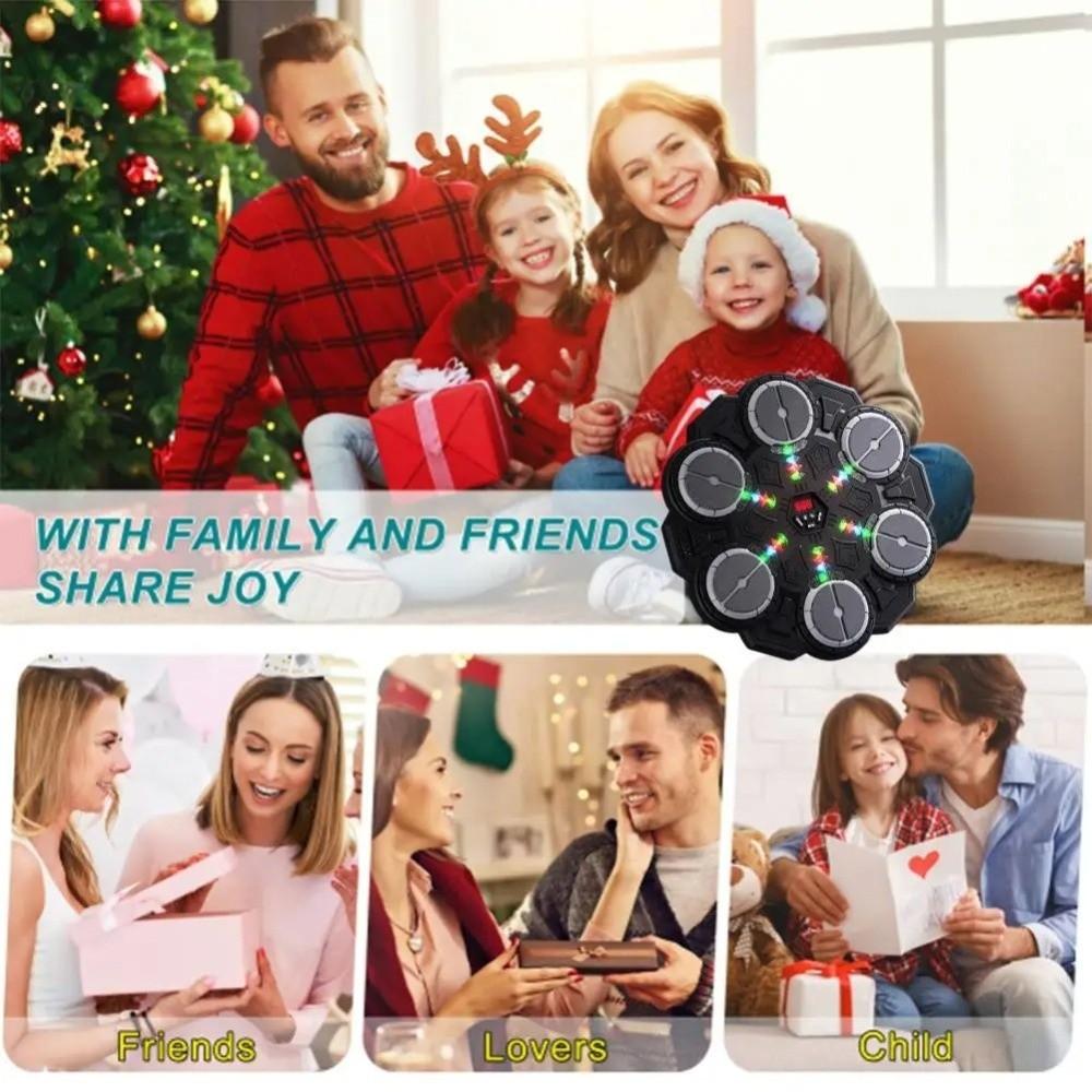Smart Music Boxing Machine Bluetooth Strike Reaction Device Training Device Electronic Target  Home