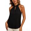 2026 European-American Women's Summer Solid Lace-up Sleeveless Tank Top