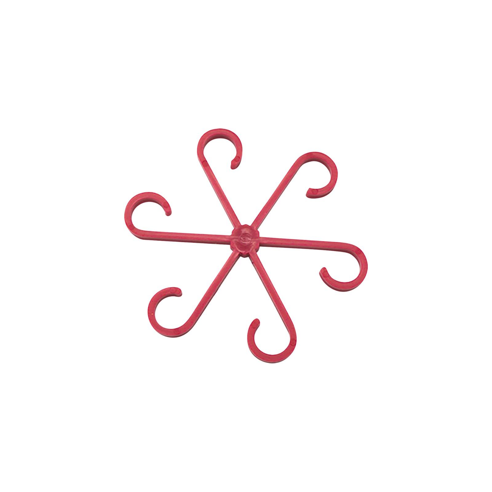 

4шт Стойка для сбора стеблей растений Садоводство Пластиковые гаджеты Набор 4 размеров One Size красный