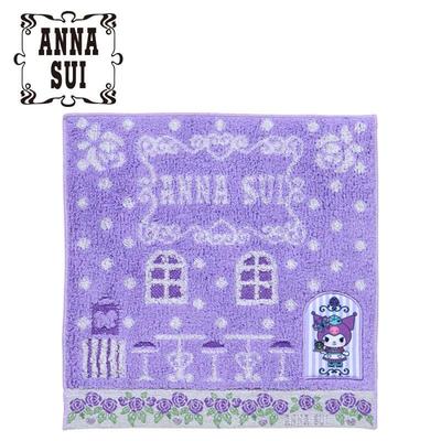 Sanrio ANNA SUI Towel Handkerchief KUROMI Japan NEW