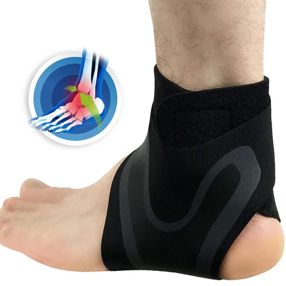 1 Piece Set of Ankle Support Elastic Free Adjustment Protective Foot Protection Bandage