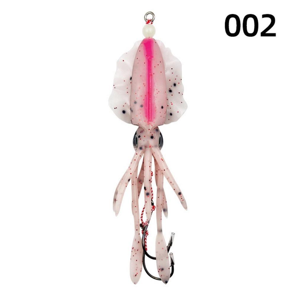 Soft Material Rubber Squid Skirts Soft Rubber Luminous Fishing Lures  Trolling Fishing