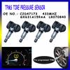 TPMS tire pressure sensors FOR JAGUAR E-Pace I-Pace 2018   F-Pace XE XF Series 2016 2017 2018   C2D47173 433MHz