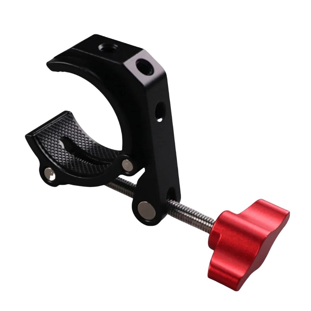 Pince de Tige Polyvalente pour Montage de Caméra Filetage 1/4 Compatibilité avec Accessoires Caméra de Sport Lumière d'Appoint