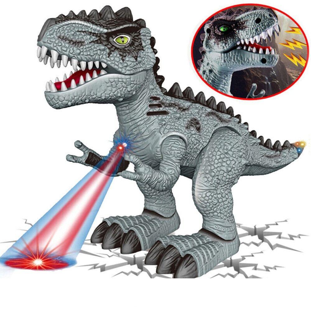 

Случайный цвет детская игрушка электрический рев динозавра высокое качество электрическая ходячая игрушка динозавр