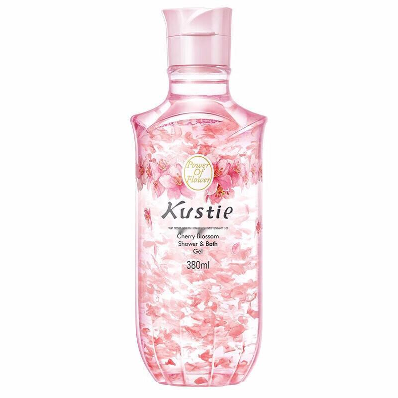 Kustie Cherry Blossom Petal Shower Gel