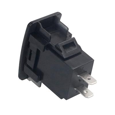 12V-24V Car Charger QC3.0 Type C PD with LED Voltmeter Outlet Waterproof USB Charging Port Adapter for Honda Old Style Modify