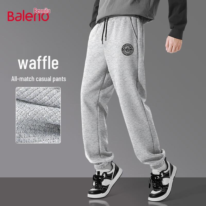 

Мужские брюки-джоггеры вафельной вязки Baleno 3XL