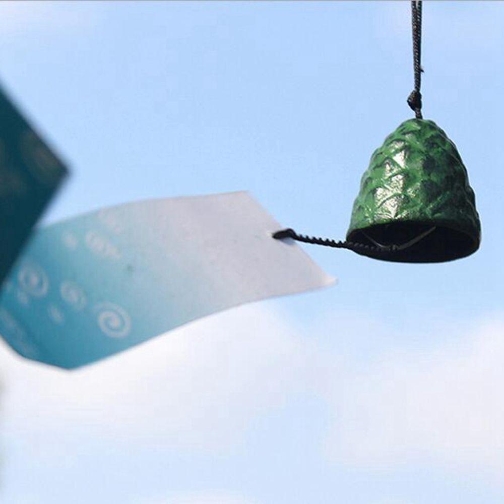 1Pcs Good Luck Hanging Iron High Quanlity Wind Chime Bell For Home Temple Garden Outdoor Decor Gift