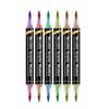 Double Sided Art Pens With Soft Brush Tips Watercolor Markers Pens For Creative Coloring Projects And Handmade Crafts