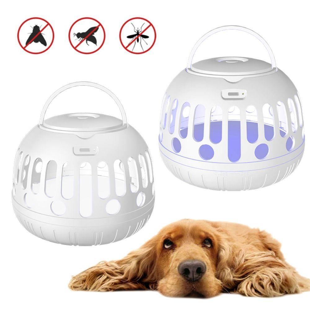 Type-C Rechargeable Pet Fleas Traps Non-toxic Automatic Pest Catcher  Pest Catching Artifact
