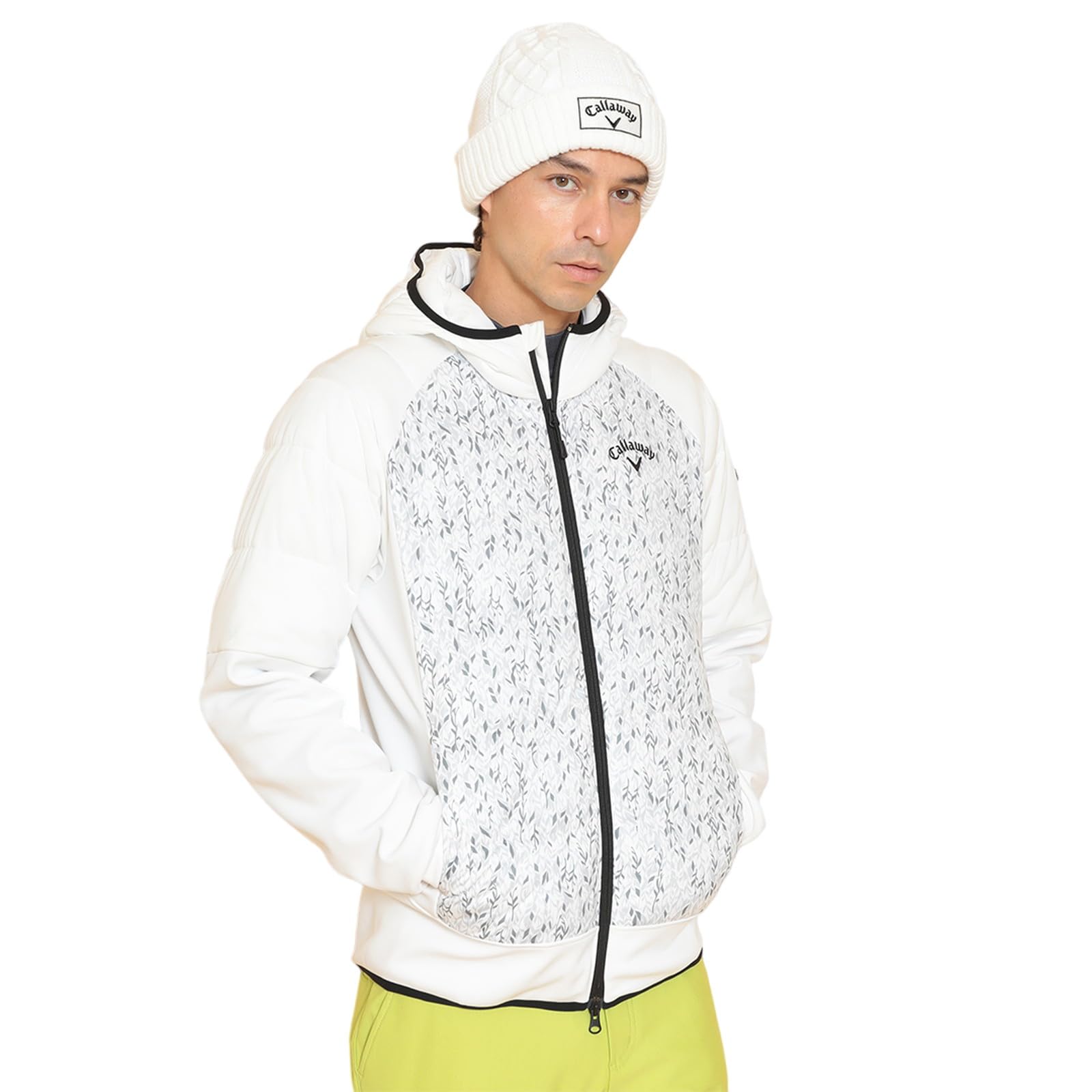 

Filled Sweat Parka Water Golf C24217110 [Callaway] Men s (Star Stretch Repellent, Breathable, Windproof) / / 1030_White