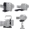 NICEYRIG Mount Mount Foldable TV Camera Plate Arca Swiss Plate Manfrotto Standard Plate Quick Release DSLR V-Lock L-Bracket -598