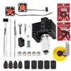 T-Rex X1 P1 3D Printer Hotend Assembly with Hardened Steel Nozzle and Ceramic Fan