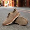 Pánské ležérní boty vulkanizované pracovní mokasíny síťované lehké pánské sportovní boty plátěné boty pro muže zapatos para hombres