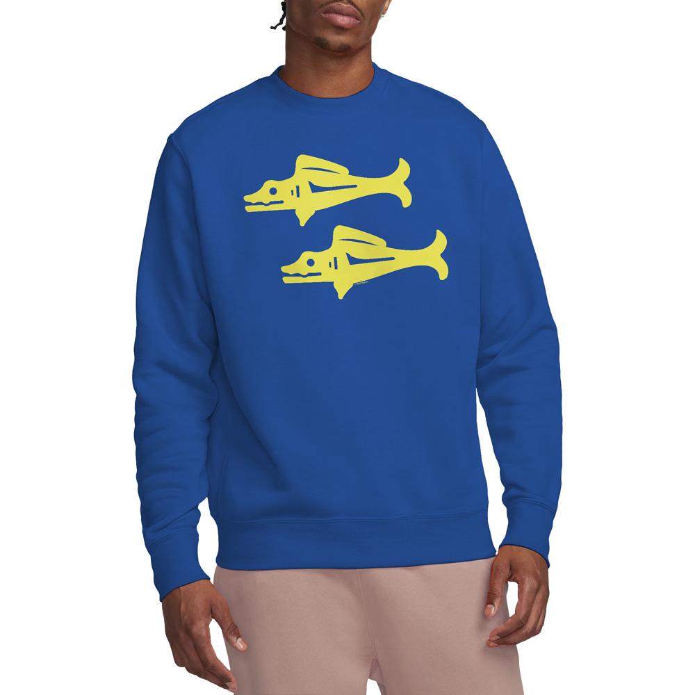 Legends of the Hidden Temple Unisex Adult Blue Barracudas Sweatshirt