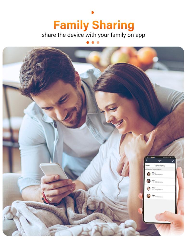 Thermohygrometer AAA*2 Humidity Detector Smart Wifi